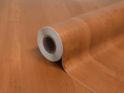Produktbild von Selbstklebende Holzfolie KIRSCHE - Klebefolie Möbelfolie Türfolie - Küchenfolie Schrankfolie Tischfolie - Rollenbreite 90 cm