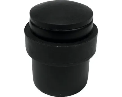 Obrázek produktu pro Dveřní zarážka Ø 33x41mm, černá