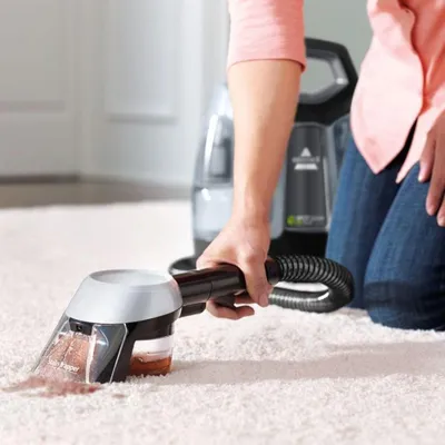 Obrázek produktu pro Bissell SpotClean Pet Plus, Suché a mokré, Koberec, Tvrdá podlaha, Čalounění, 330 W, 74 dB, Černá, Průhledná, 5 m