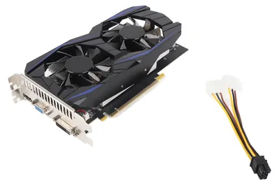 Obrázek produktu pro Grafická karta pro hry 192BIT GDDR5 Dual Fan High Definition Multimedia Interface VGA DVI počítač GTX550Ti 6GB