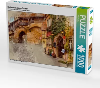 Produktbild von Calvendo Rothenburg ob der Tauber 1000 Teile Puzzle quer 640x480mm, Roder Peter; 7438871