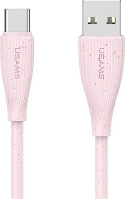 Immagine prodotto di Cavo Usams serie verde Sj714 18W 3A Usb-A Do Usb-C 1M Różowy
