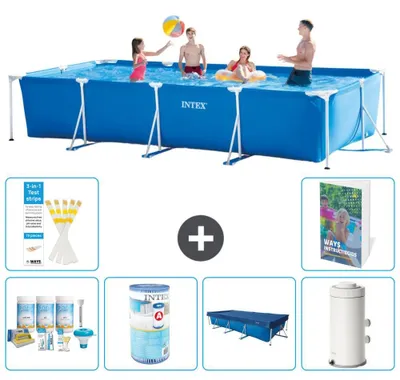 Obrázek produktu pro Obdélníkový bazén s rámem - 450 x 220 x 84 cm - 5 dílů, model S147