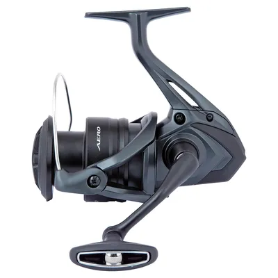 Immagine prodotto di SHIMANO Aero, 4000, ambidestro, mulinello da pesca a spinning, freno anteriore, AERO4000
