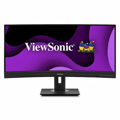 Produktbild von Viewsonic VG3456C, 86,4 cm (34"), 3440 x 1440 Pixel, UltraWide Quad HD, LED, 5 ms, Schwarz