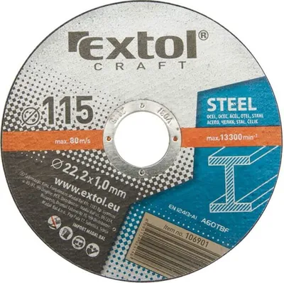 Produktbild von Extol Craft Trennscheiben für Metalle, 5 Stück 106902