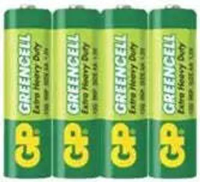 Zdjęcie produktu dla Bateria cynkowo-powietrzna GP Greencell AA, LR6, 1,5 V, 4 szt