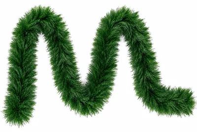 Tannengirlande, Kunststoff, 10 m, grün, Weihnachtsdeko