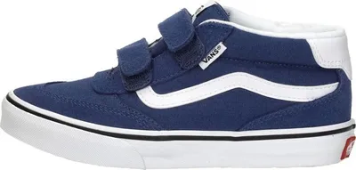 Produktbild von Vans Brooklyn Mid  Klittenband Hoog - Blauw - Maat 32