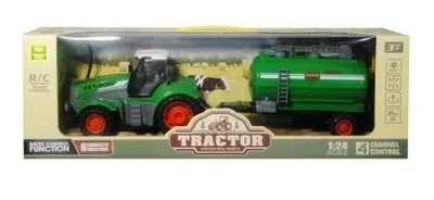 Image de Tracteur et remorque télécommandés avec chargeur
