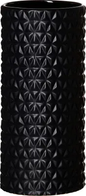 Produktbild von Ritzenhoff & Breker Raute Vase 25 cm - Schwarz
