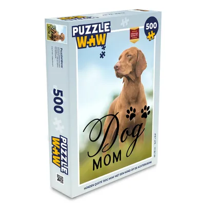 Obrázek produktu pro MuchoWow MuchoWow® Puzzle 500 ks Citáty - Pes - Přísloví - Pes máma