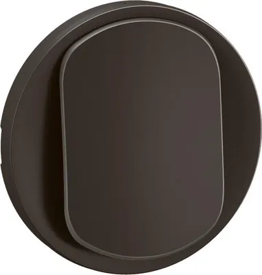 Image de Enjoliveur interrupteur et ou va-et-vient Céliane - Noir - LEGRAND - CN0001
