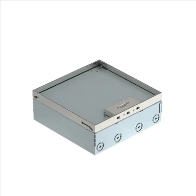 Produktbild von OBO Bodentank, 2-fach VDE-Steckdose, Edelstahl, rostfrei A2, 1.4301, 1 Stk.