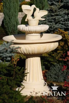 Produktbild von Springbrunnen Froschbrunnen Brunnen Steinbrunnen Gartenbrunnen Fontaine 127cm