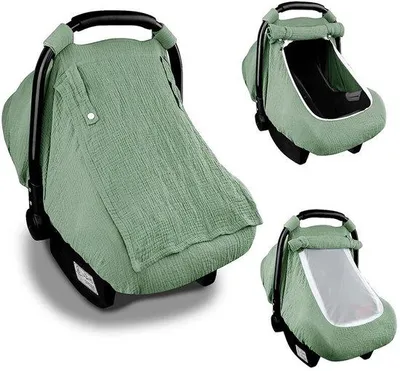 Produktbild von Katoenen, uni Baby-Sonnenhut mit atmender Öffnung, leichter Kinder-Sonnenhut für Auto-Sitz.