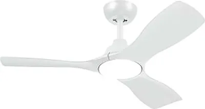 Produktbild von Philips Olas Deckenventilatorleuchte 28 W (Ventilator) + 24 W (Leuchte), LED, IP20, Weiß