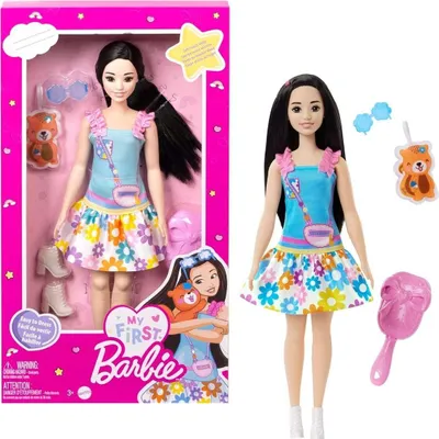 Immagine prodotto di Barbie - Bambola per bambini della scuola materna, La mia prima Barbie "Renee"