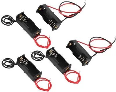 Immagine prodotto di Portabatteria 12 V 23 A nero con cavo a 5 poli