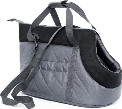 Image de Sac de transport pour chiens -20x42x22 cm- rembourré, lavable, avec poignée