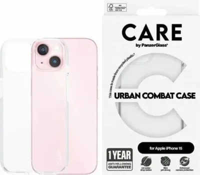 Produktbild von CARE Case Flagship Clear iPhone 15