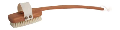 Image de Redecker Brosse de bain, bois de poirier, forme rectangulaire