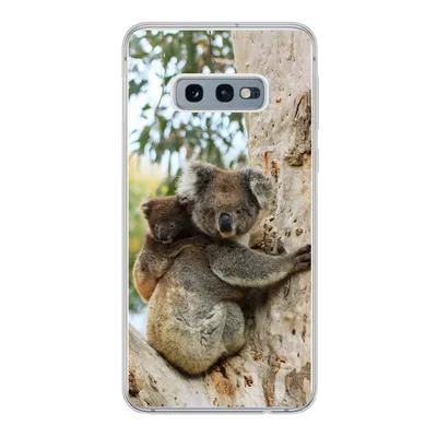 Produktbild von MuchoWow® Handyhülle Schutzhülle Hülle für Samsung Galaxy S10e Koalas - Kind - Baum - Kinder - Junge - Mädchen Silikon Softcase Handy Hülle - Handy