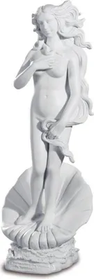 Produktbild von Statue Venus aus Muschel 19cm weiß