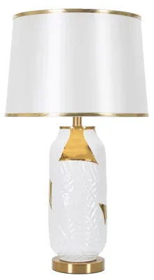 Produktbild von Mauro Ferretti Tischleuchte Keramik E27 Ø 40x70 cm gold weiß