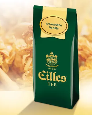 Produktbild von EILLES TEE Loser Tee SCHWARZTEE VANILLA Nr. 63, 250g
