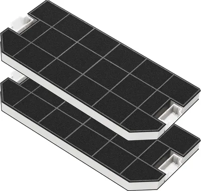 Produktbild von Set 2x Kohlefilter kompatibel mit Bosch 00460367 487x230mm für Dunstabzugshaube