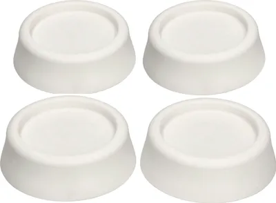 Immagine prodotto di KOTARBAU® Antivibrazioni 4 pezzi in plastica per lavatrici Asciugatrici Bianco