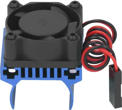 Zdjęcie produktu dla Wentylator RC Akcesoria do radiatora do samochodów zdalnie sterowanych Traxxas 1/18 Niebieski
