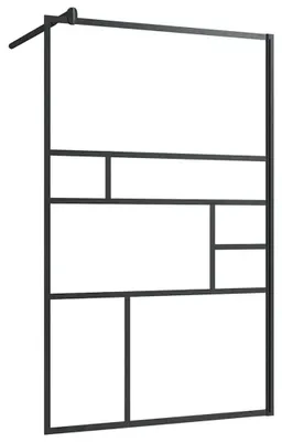 Obrázek produktu pro vidaXL Sprchová zástěna pro sprchový kout s čirým tvrzeným bezpečnostním sklem 100x195 cm