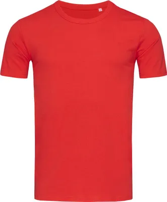 Immagine prodotto di Stedman ST9020 | Maglietta uomo girocollo Morgan - Colore: Rosso cremisi - Taglia: XXL
