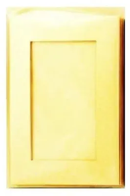 Produktbild von Passepartout-Karte + goldener Umschlag, 5 Stück – Galeria Hobby
