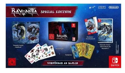 Zdjęcie produktu dla Nintendo Bayonetta 2 Special Edition, Nintendo Switch, Tryb multiplayer
