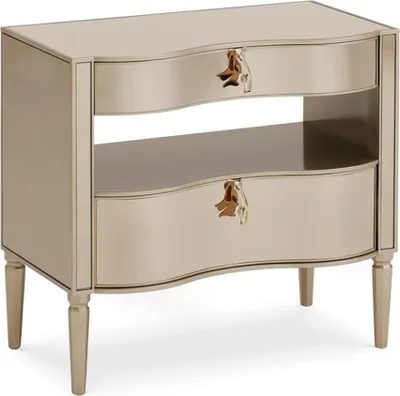 Produktbild von Nachttisch Luxus Nachtschrank Kommode Konsole Beistell Schublade Konsolen Design
