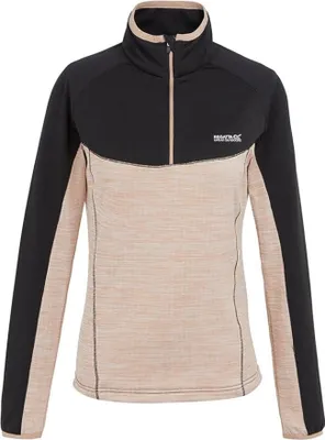Immagine prodotto di Regatta - Felpa "Hepley" da donna RG6225 (34 DE) (nero/caldo tortora screziato)