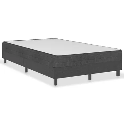 Obrázek produktu pro vidaXL Boxspring rám postele šedá látka 120x200 cm