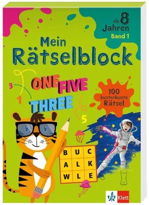 Immagine prodotto di Klett mein Rätselblock ab 8 Jahren Band 1