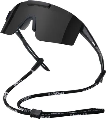 Produktbild von Sportsonnenbrille, polarisiert, UV400 Schutz, uni, fuer Outdoor-Aktivitaeten