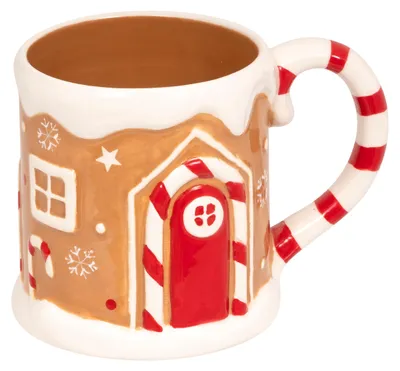 Image de Tasse « Maison en pain d'épices » 50 cl - Feeric Lights & Christmas