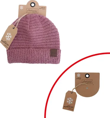 Produktbild von Antonio Winter Damen Mütze Beanie Bouclé Beere Beanie