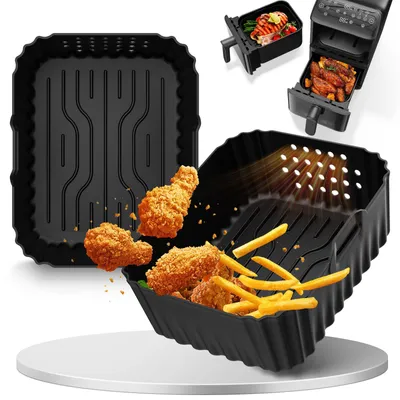 Airfryer-Zubehör, 2er Set Silikonformen für Philips 4000 Serie