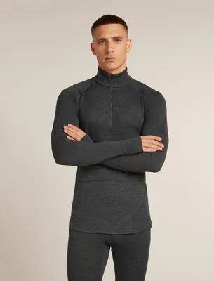 Produktbild von Icebreaker 260 Zoneknit Langarm-baselayer Grau L Mann Grau L
