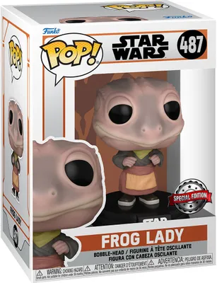Productafbeelding van Star Wars - Frog Lady 487 Special Edition - Funko Pop! - Vinyl figuur