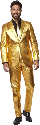 Produktbild von OppoSuits Groovy Gold Herrenanzug