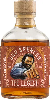 Produktbild von Bud Spencer The Legend FEUERWASSER Chili-Zimt-Likör 33% Vol. 0,05l
