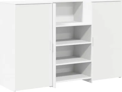 Immagine prodotto di vidaXL Banco per reception bianco 155x50x103,5 cm Materiale a base di legno